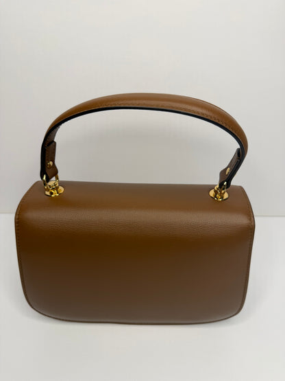 Pre-owned GUCCI Roxy Calfskin Small Blondie Top Handle Shoulder Bag