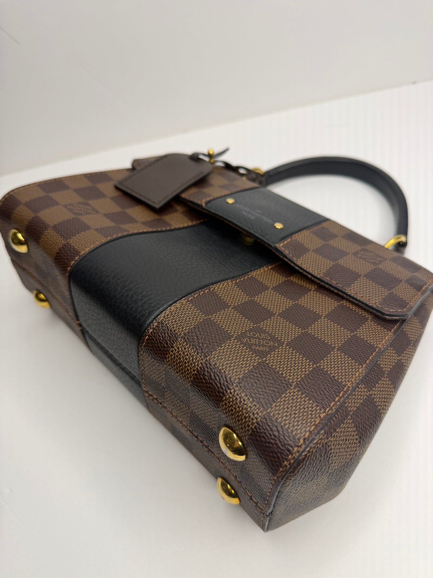 Pre-owned Louis Vuitton Damier Ebene bond street BB crossbody