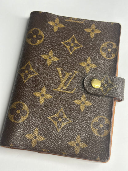 Pre-owned Louis Vuitton monogram canvas agenda, p.m.