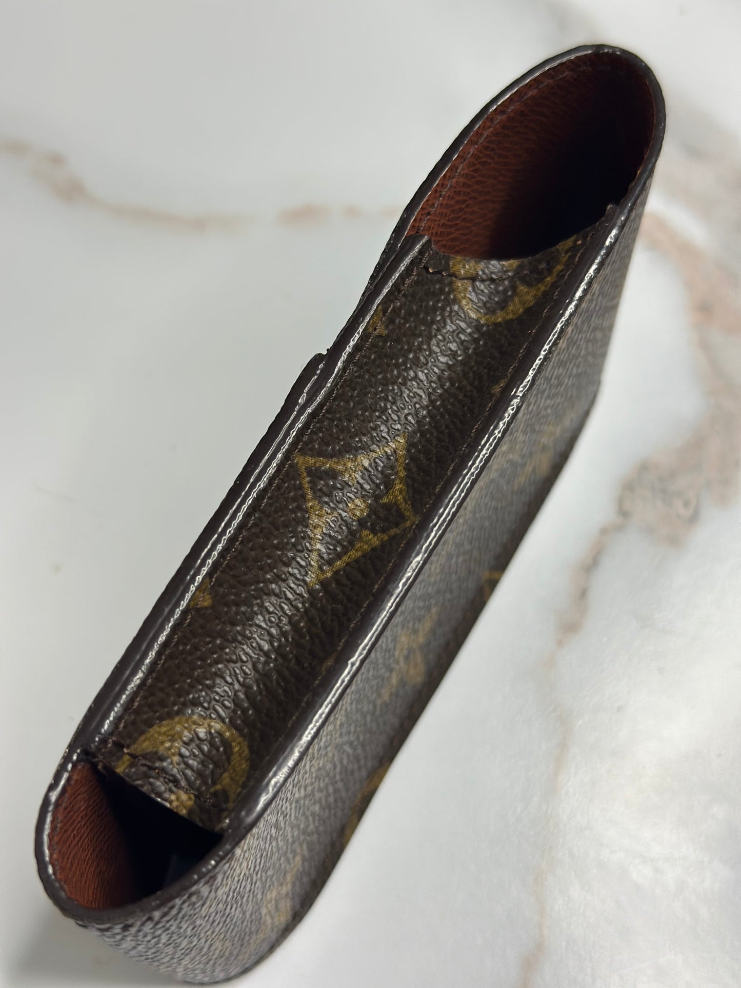 Pre-owned Louis Vuitton monogram canvas Etui case