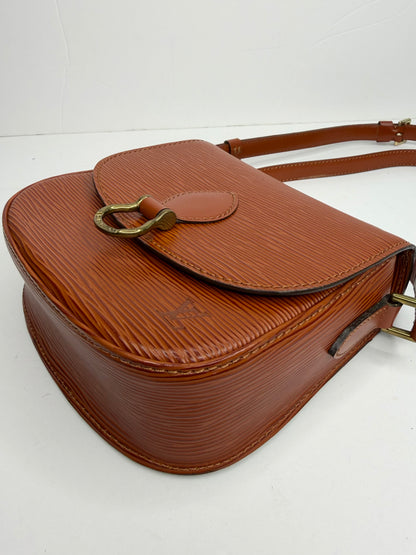 Pre-owned Louis Vuitton vintage brown Epi leather St. Cloud, p.m. Crossbody