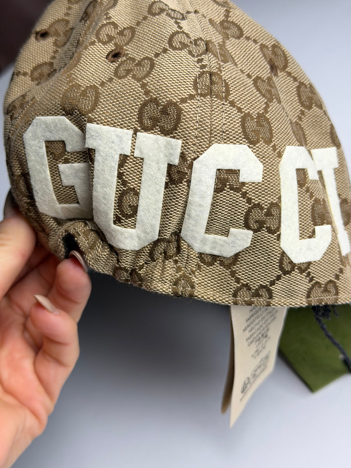 Pre-owned Gucci GG Canvas M baseball cap
