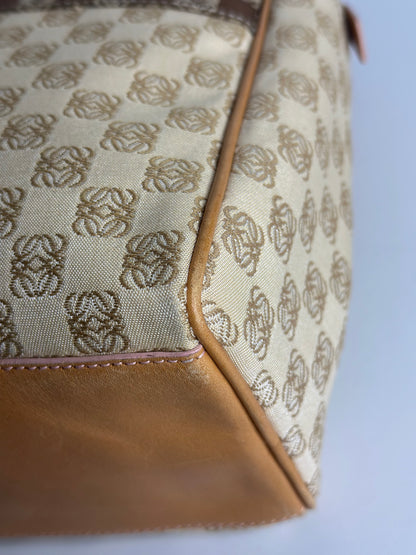 Pre-owned Loewe vintage anagram canvas tote