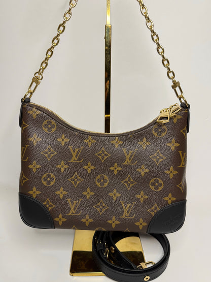 Pre-owned Louis Vuitton Monogram canvas bologne crossbody