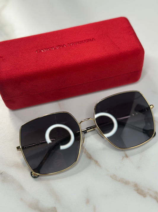 Pre-owned Carolina Herrera geometric sunglasses
