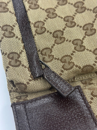 Pre-owned Gucci Gucci
GG Canvas Double Pocket Belt Bag