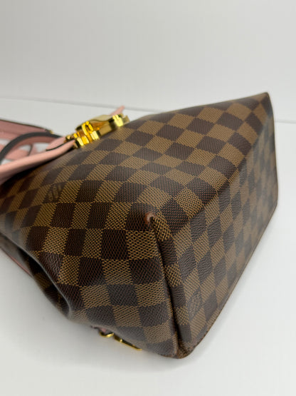 Pre-owned Louis Vuitton
Clapton Backpack Damier ebene and Leather