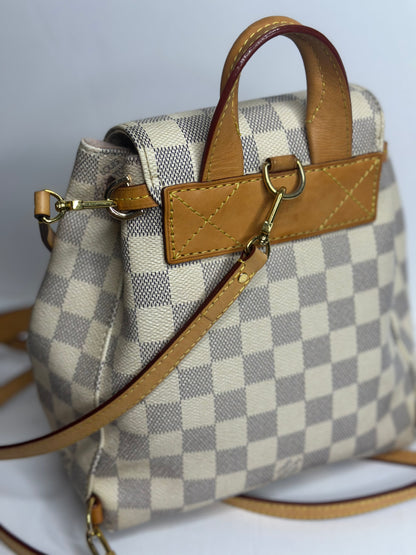Pre-owned Louis Vuitton Damier Azur SPERONE BB BACKPACK