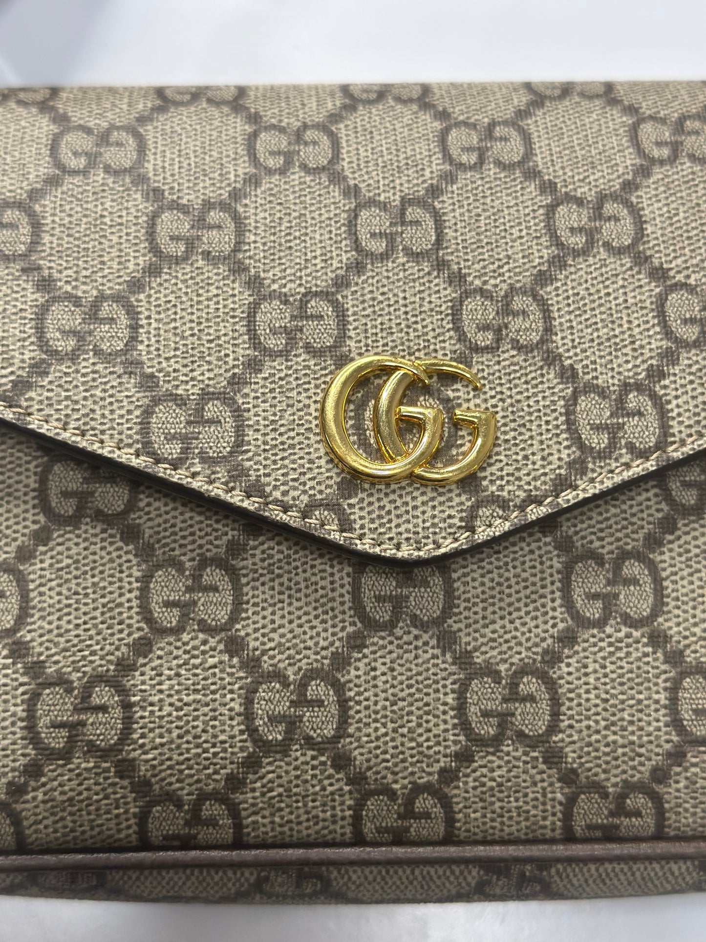 Pre-owned Gucci GG supreme canvas Ophidia pochette crossbody