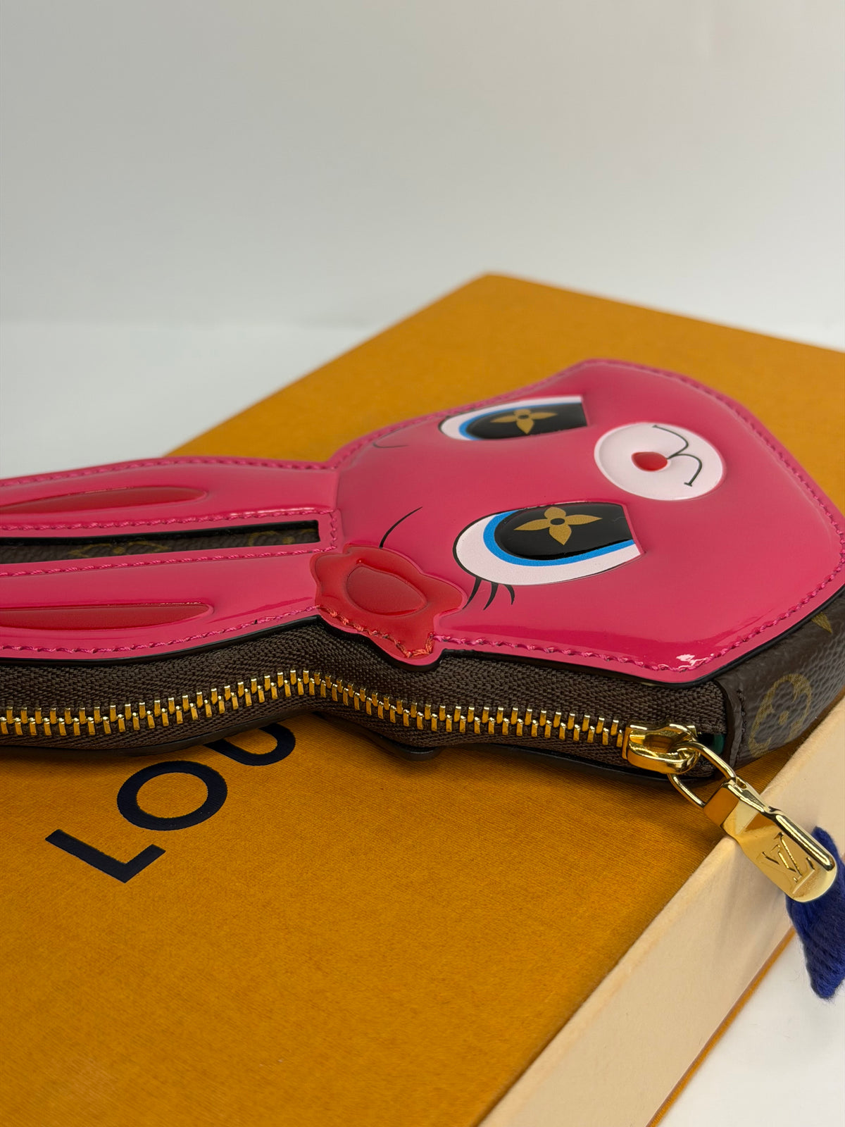 Pre-owned Louis Vuitton x Sun Yitian Animogram 2024 limited edition, rabbit charm