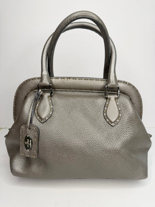 Pre-owned Fendi Selleria Top Handle Bag Vintage