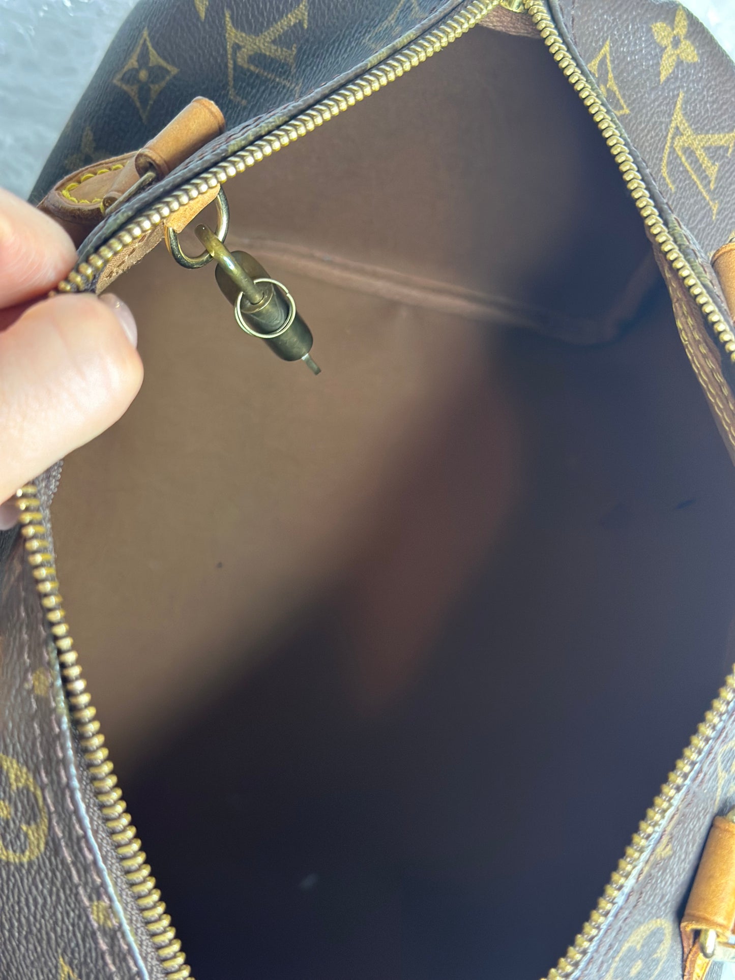 Pre-owned Louis Vuitton monogram campus speedy 30 Boston bag