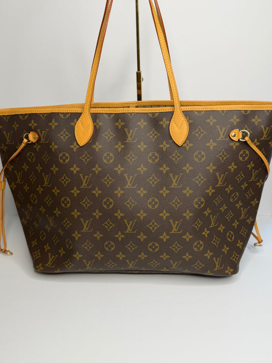 Pre-owned Louis Vuitton monogram canvas neverfull GM tote