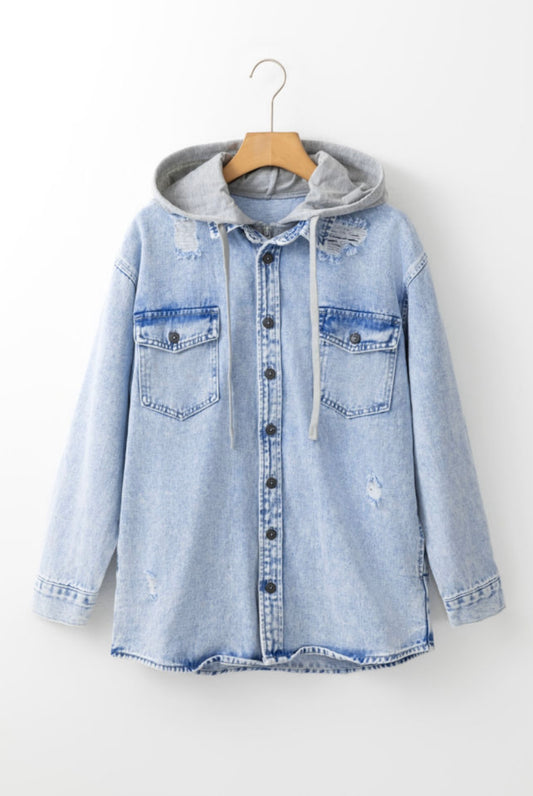 Denim Over-Sized Shacket