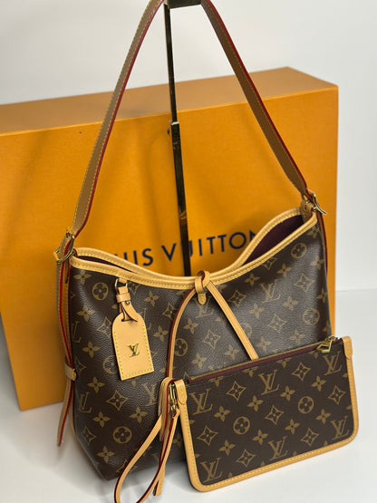 Pre-owned Louis Vuitton monogram canvas carryall PM