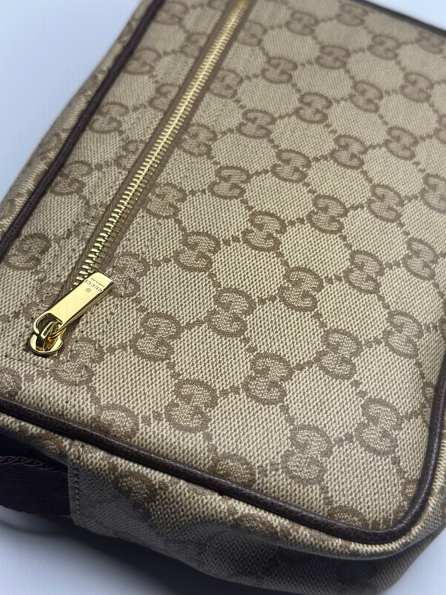 Pre-owned Gucci GG mini bag with Web Crossbody