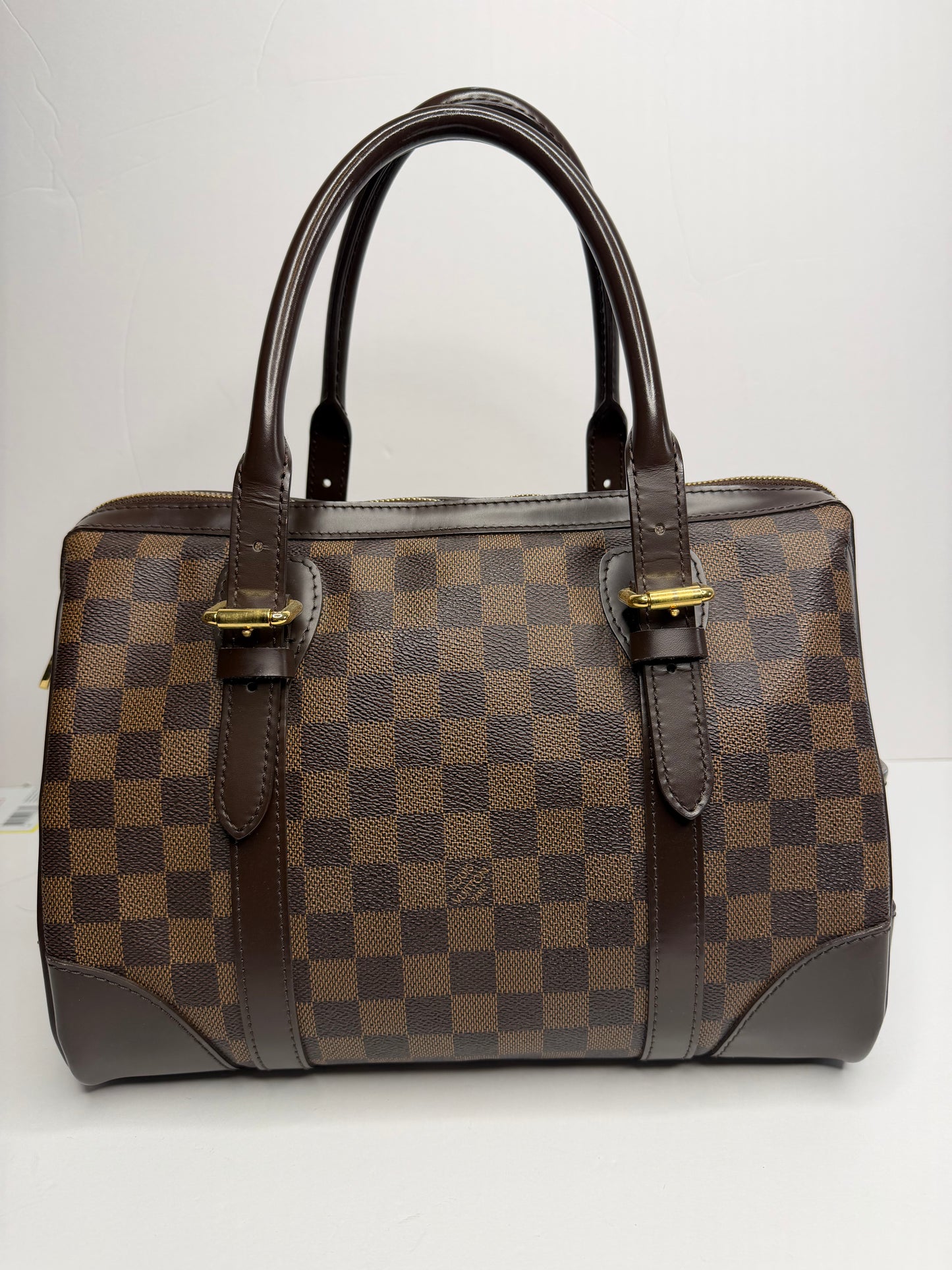 Pre-owned Louis Vuitton Damier ebene Berkeley tote