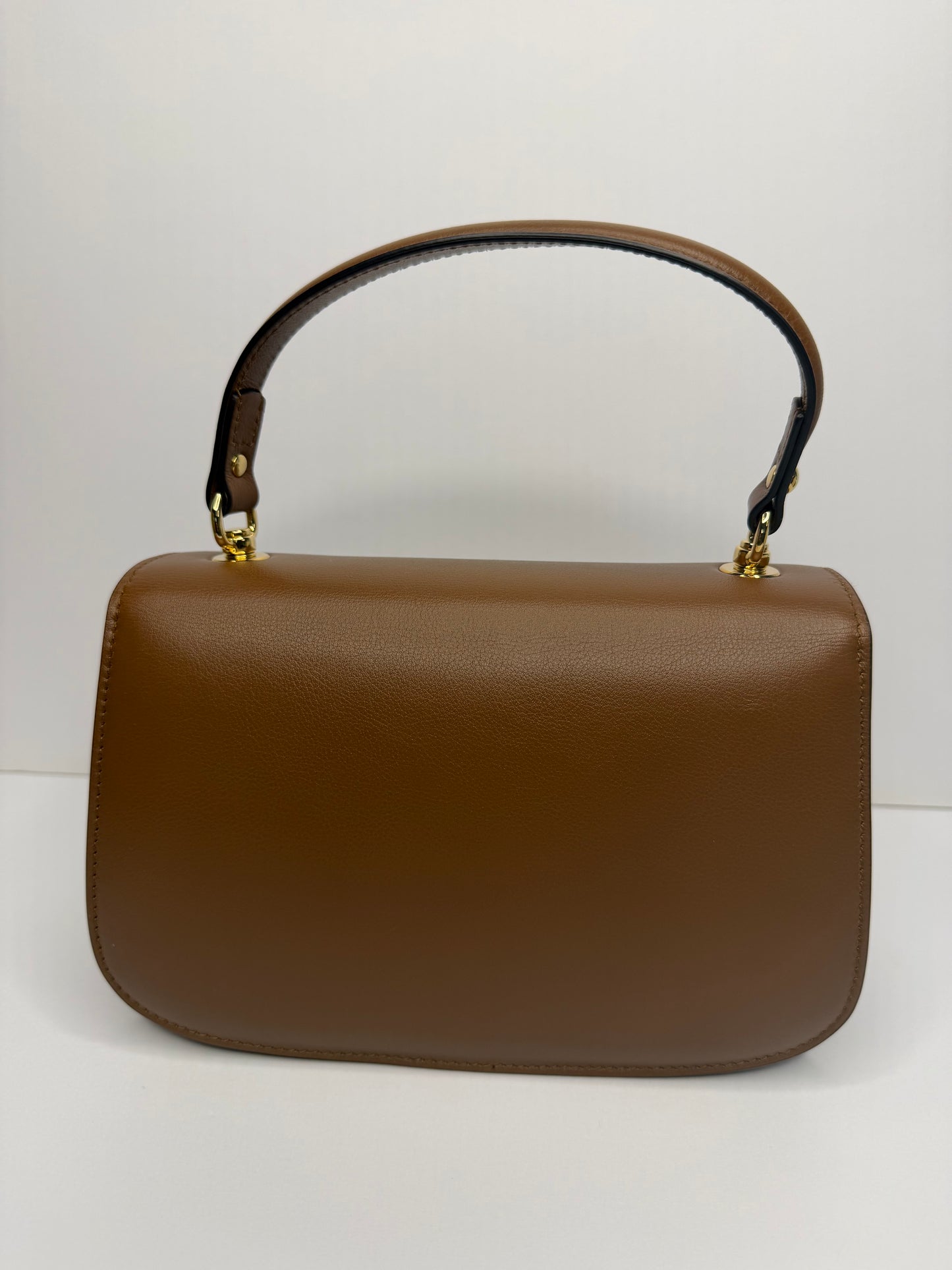 Pre-owned GUCCI Roxy Calfskin Small Blondie Top Handle Shoulder Bag