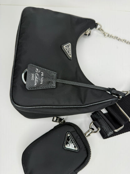Pre-owned Prada Nylon Re-edition crossbody