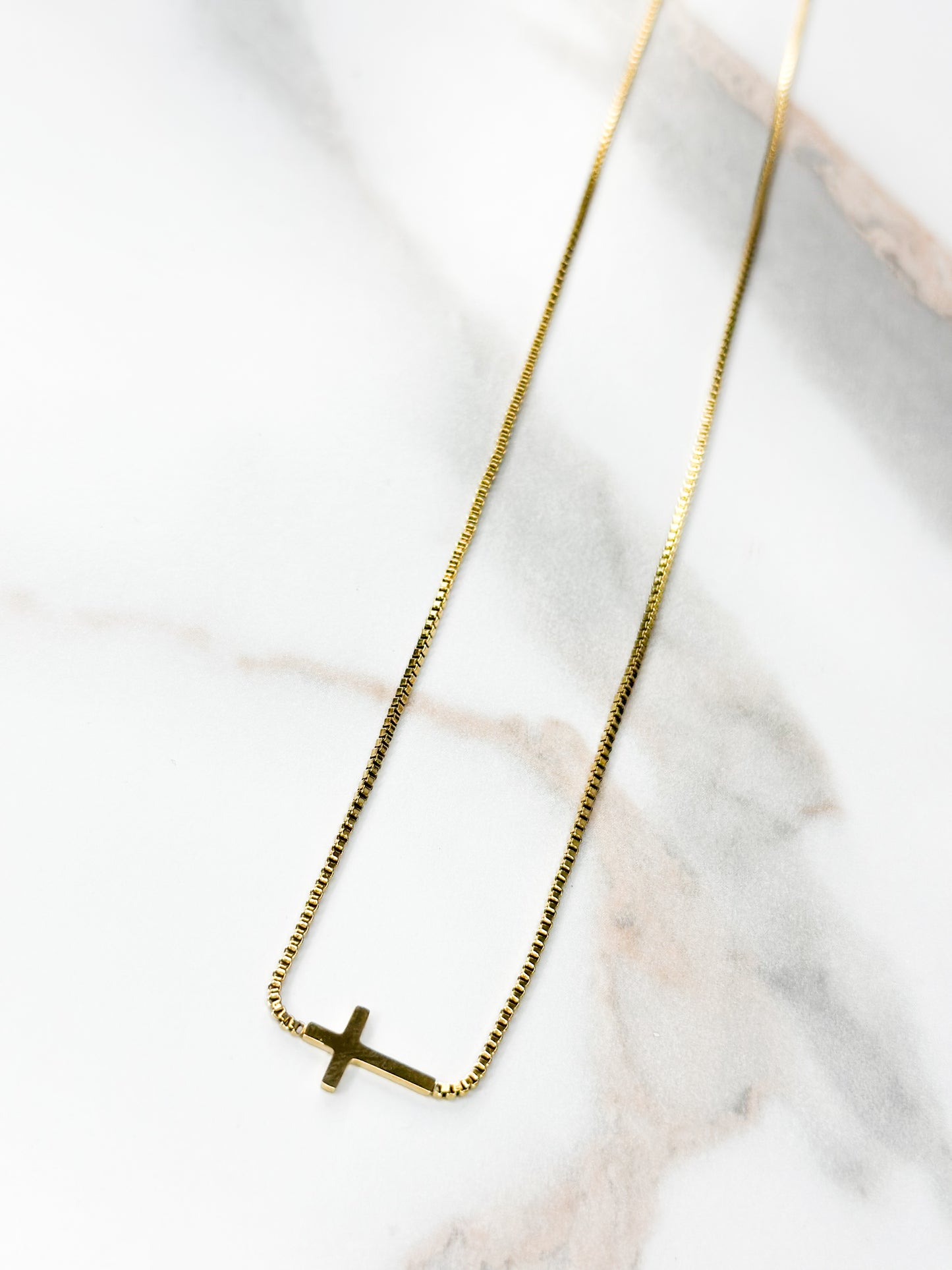 Dainty Cross Necklace