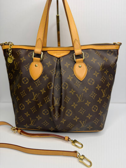 Pre-owned Louis Vuitton Monogram Palermo tote