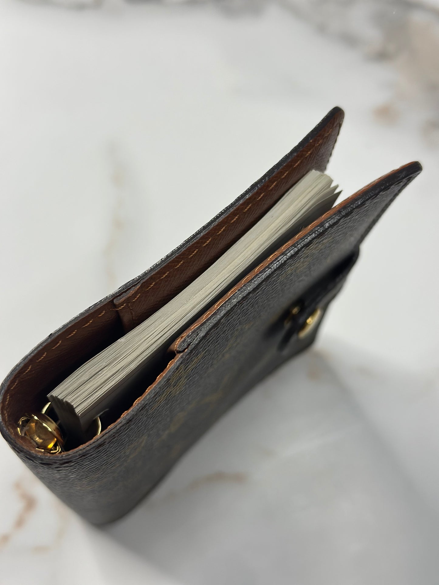 Pre-owned Louis Vuitton monogram canvas agenda PM