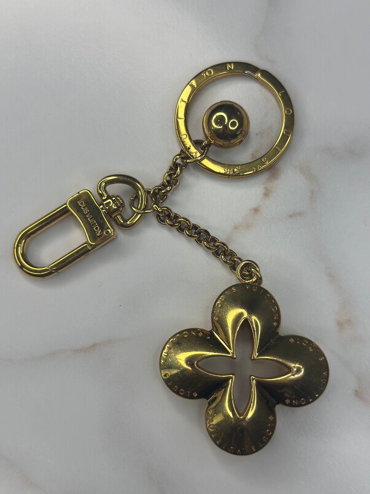 Pre-owned Louis Vuitton Eclipse Key Holder & Bag Charm