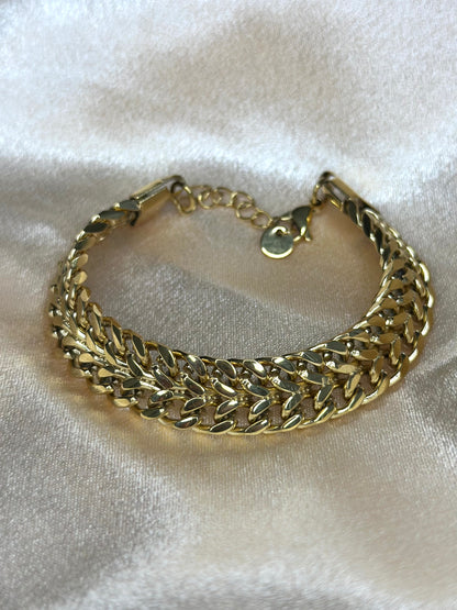 Santa Fe gold chain-link bracelet
