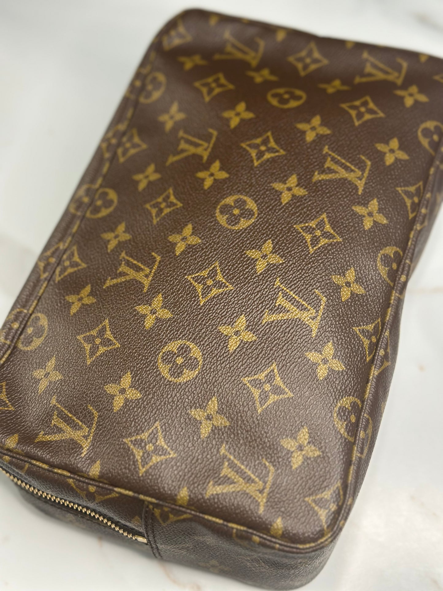Pre-owned Louis Vuitton Trousse Toiletry Pouch Monogram Canvas 28