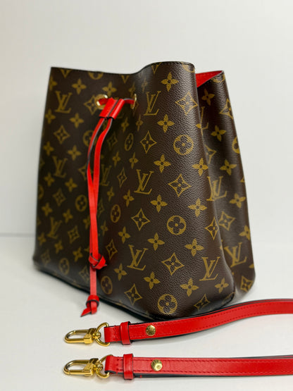 Pre-owned Louis Vuitton monogram canvas Neo Noe bucket bag