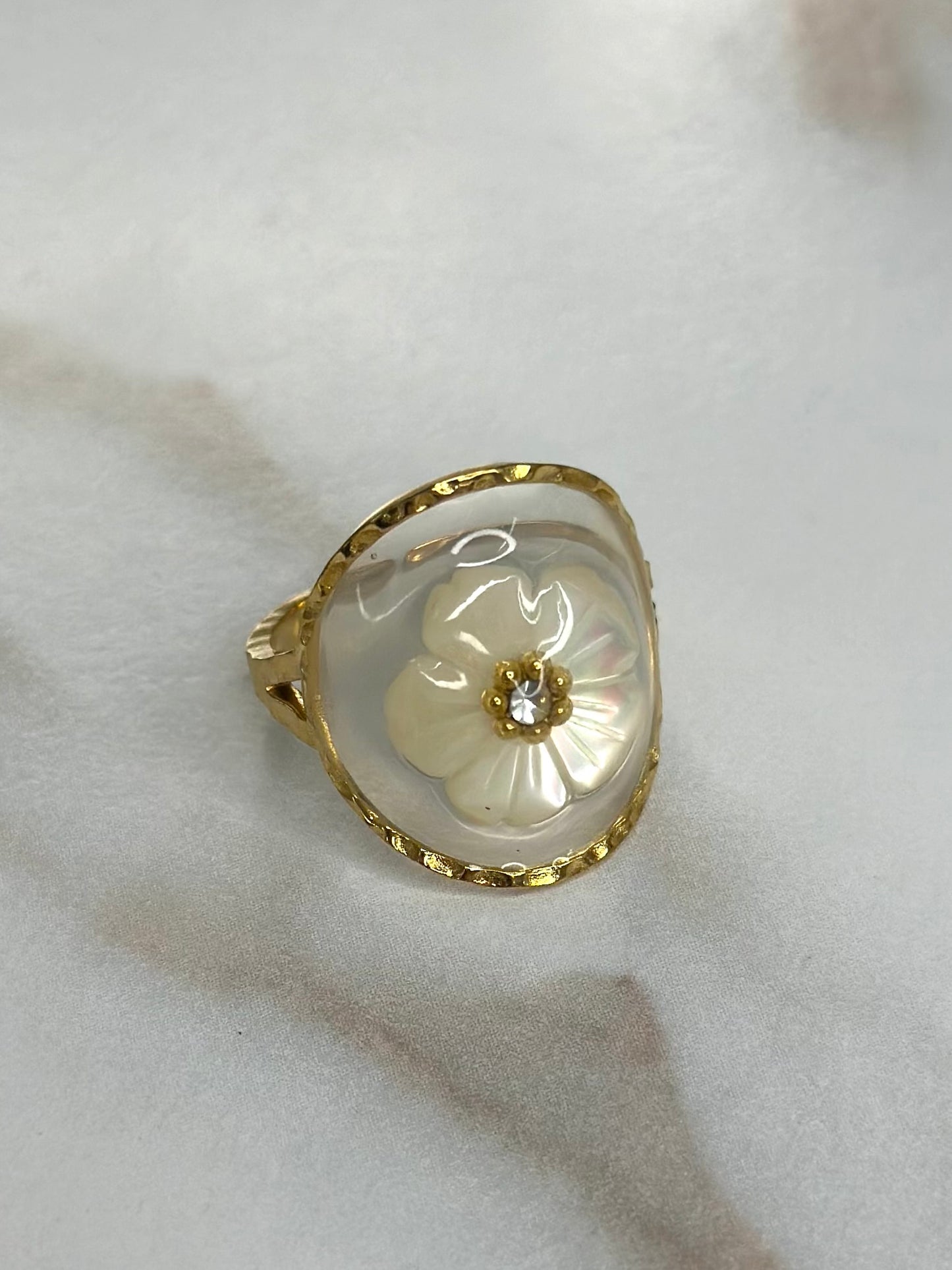 Carly adjustable ring