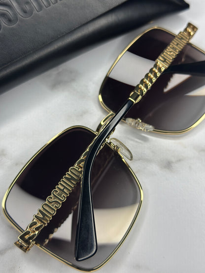 Pre-owned Moschino square sunglasses