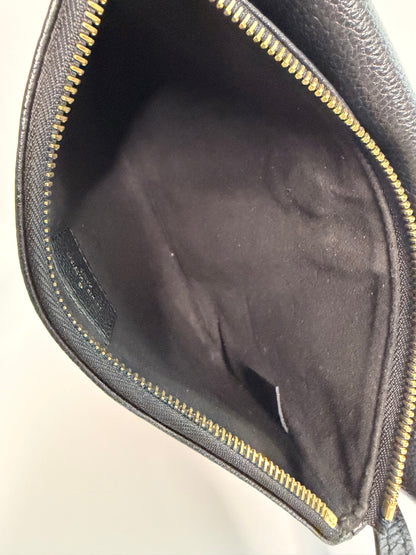 Pre-owned Louis Vuitton Empreinte Twice Black