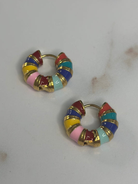 Multicolor enamel bamboo Huggies