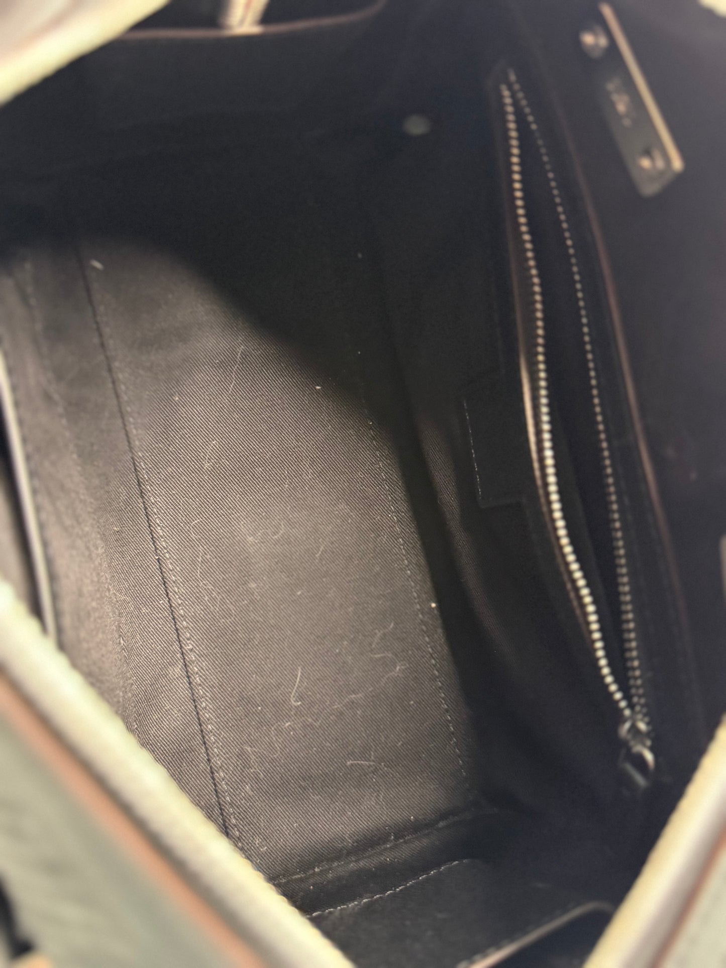 Pre-owned MCM Ella Boston Bag In Visetos