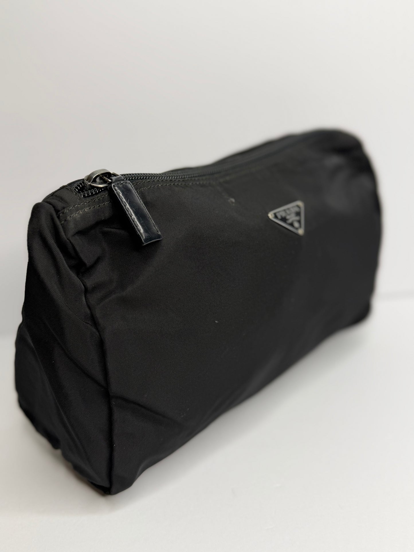 Pre-owned Prada nylon cosmetic pouch