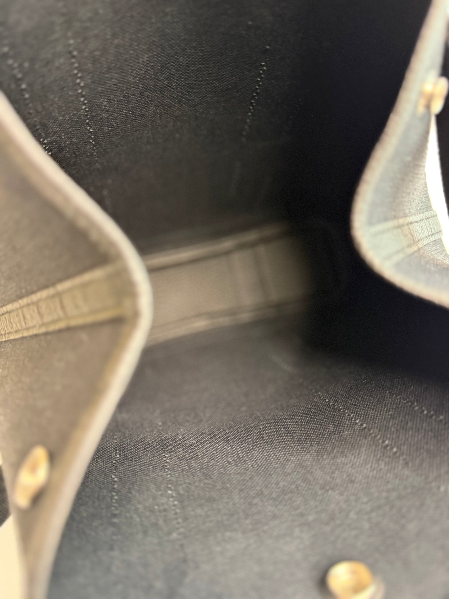 Pre-owned Hermes Black Garden File two way tote