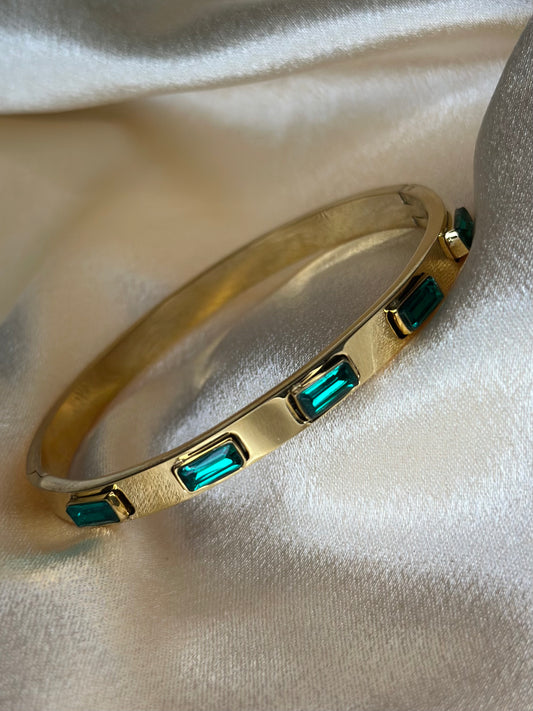 Maryland emerald green bracelet