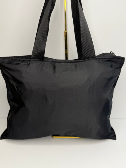 Pre-owned Prada black nylon shoulder tote