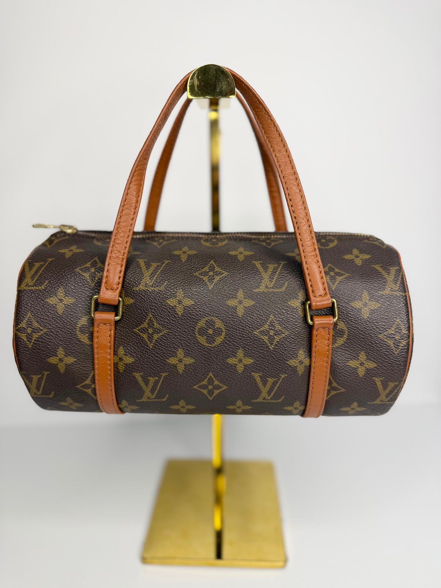 Pre-owned Louis Vuitton monogram canvas papillon 26 tote
