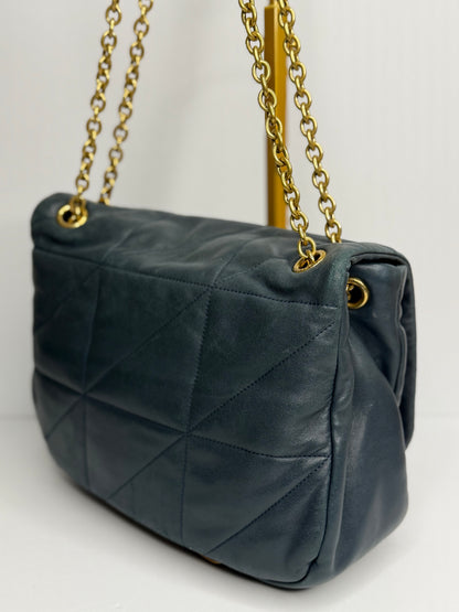 Pre-owned Saint Laurent Medium Jamie Bag Dark Ottanio leather crossbody
