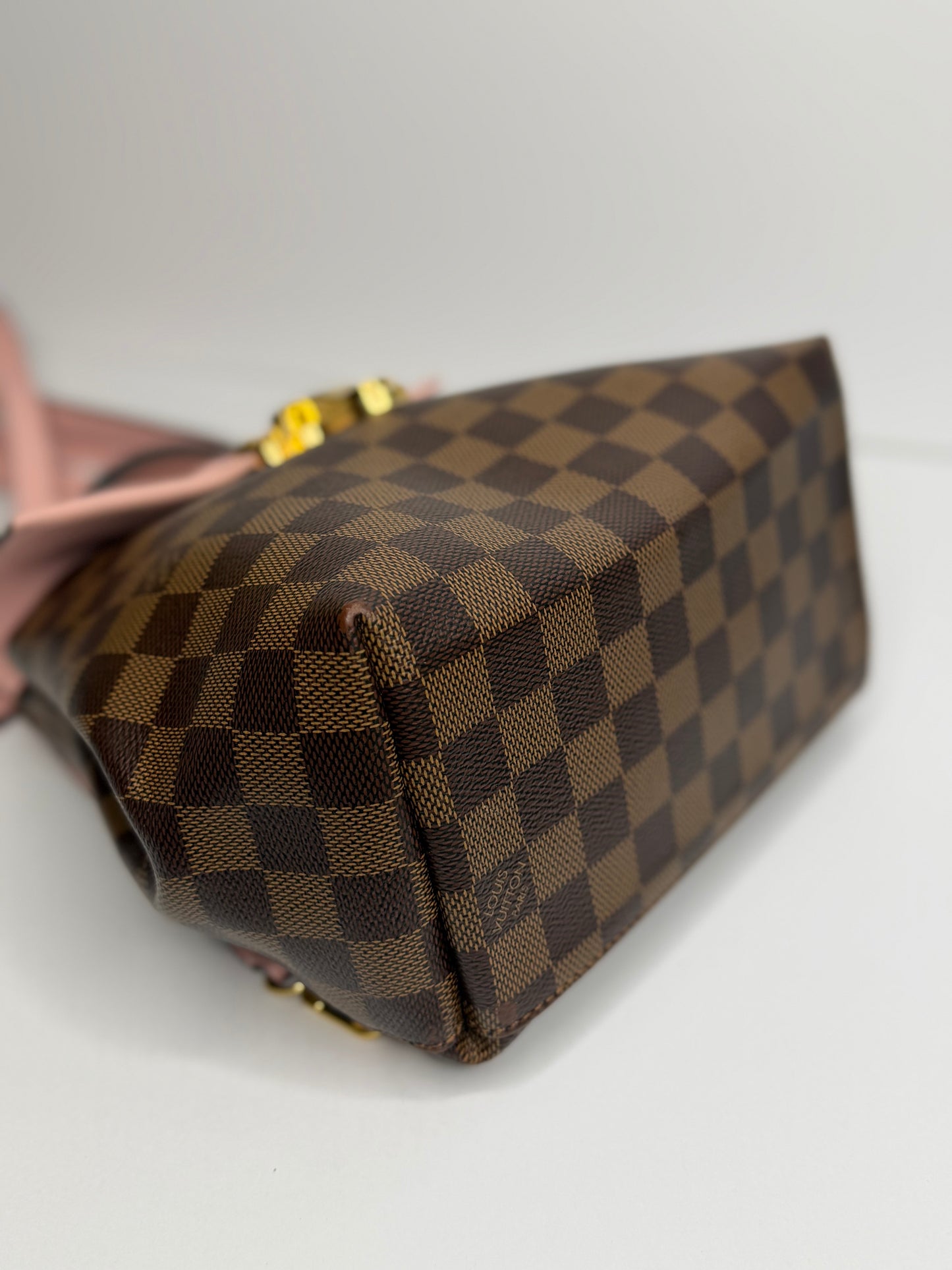 Pre-owned Louis Vuitton
Clapton Backpack Damier ebene and Leather