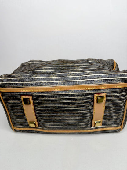 Pre-owned Louis Vuitton Limited Edition Argent Monogram Eden Speedy 30 Bandouliere