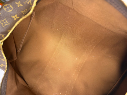 Pre-owned Louis Vuitton monogram canvas keep all 50 duffel