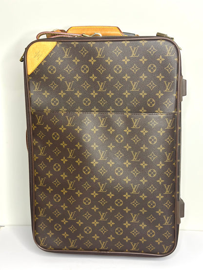 Pre-owned Louis Vuitton monogram canvas pegase 55 carry-on luggage