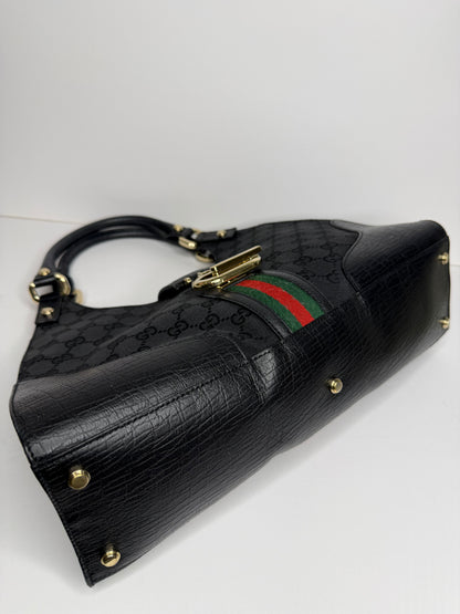 Preowned Gucci Vintage GG Canvas Web Junco shoulder bag