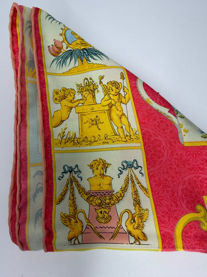 Pre-owned Gucci vintage silk scarf