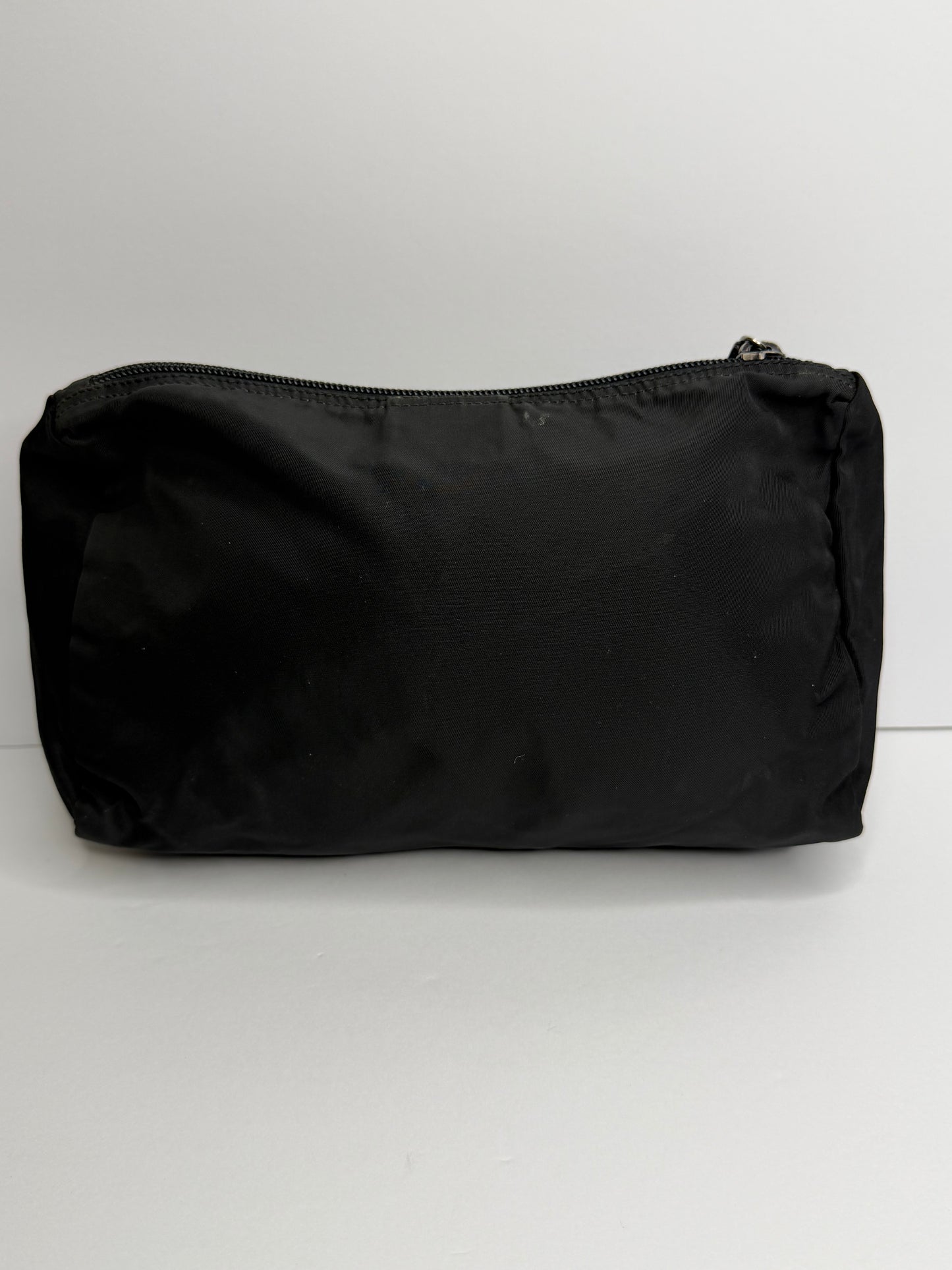 Pre-owned Prada nylon cosmetic pouch