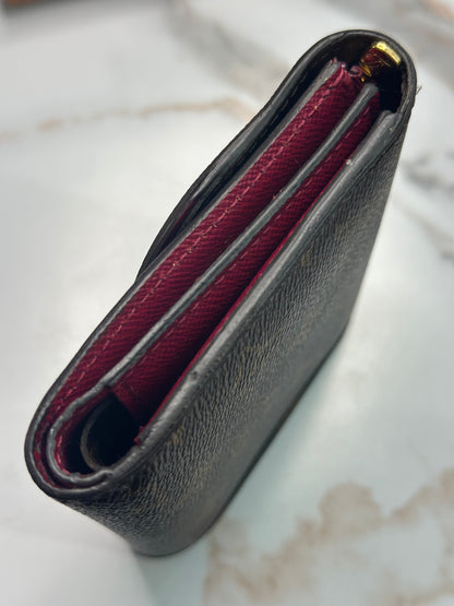Pre-owned Louis Vuitton monogram canvas Ariane Wallet