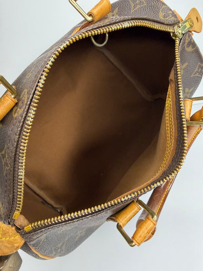Pre-owned Louis Vuitton monogram canvas Vintage speedy 25 Boston bag